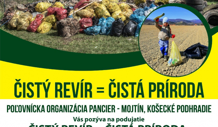Čistý revír = Čistá príroda - 18. apríla 2026 o 8,00 hodine